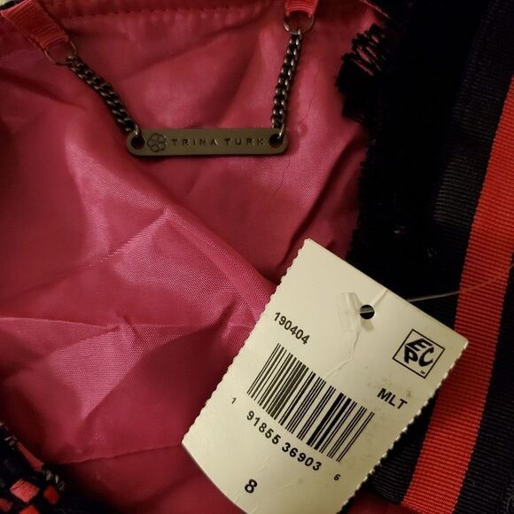 Trina Turk Yamato Asymmetrical Zip Jacket - NEW - Picture 16 of 16